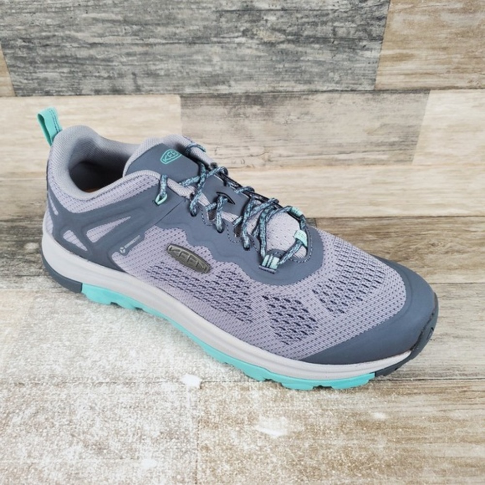 Keen Terradora II‎ Vent Womens Shoes Sz 10.5 Drizzle Ocean Wave Hiking Sneakers
